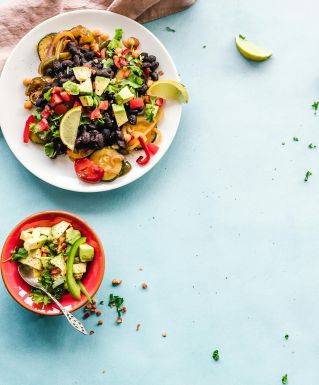 Fruit Salads in Plate